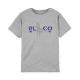 RALPHA POLO GREY BOYS T.SHIRT