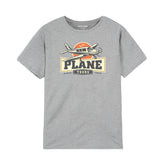 PLANE GREY BOYS T.SHIRT