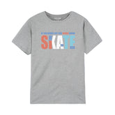 SKATE SIDE GREY BOYS T.SHIRT
