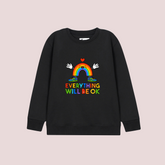 EVERYTHING BLACK COLOR BOYS LONG SLEEVE SWEAT-SHIRT