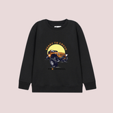 TRUCK BLACK COLOR BOYS LONG SLEEVE SWEAT-SHIRT