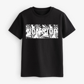 DIGITAL NONSTOP PRINTED BLAK JUNIOR BOYS T.SHIRT
