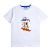 WHITE GRAPHICS SHERDDER T-SHIRT