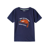 NAVY GRAPHICS DREEMER T-SHIRT
