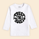 DIGITAL PRINTED TRUST PROCESS SNOW-WHITE GIRLS LONG SLEEVE T.SHIRT