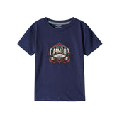 NAVY GRAPHICS GAMLER T-SHIRT