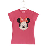 MINNIE PARADISE PINK JUNIOR GIRLS T.SHIRT