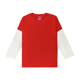 JUNIOR FEISTA (WHITE ARMS) COLOR BOYS LONG SLEEVE T.SHIRT