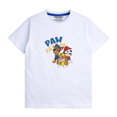 WHITE GRAPHICS PAW PATROL T-SHIRT