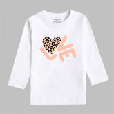DIGITAL PRINTED LOVE SNOW-WHITE GIRLS LONG SLEEVE T.SHIRT