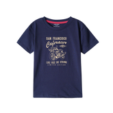 SAN FRANCIO NAVY PRINTED BOYS T.SHIRT