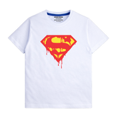 WHITE GRAPHICS SUPPER T-SHIRT