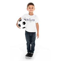 POLO PRINTED WHITE JUNIOR BOYS T-SHIRT