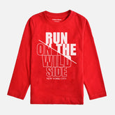 RUN ON THE WILD SIDE FEISTA BOYS LONG SLEEVE T-SHIRT