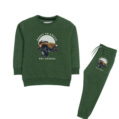 READY TO CRUSH JUNIOR BOY ARMY COLOR TRACK SUIT