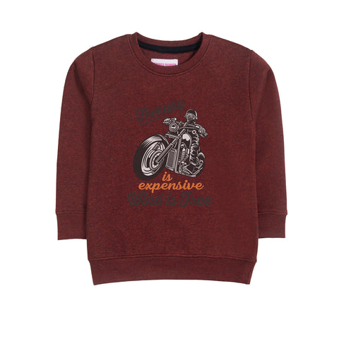 THERAPY JUNIOR BOY BURGUNDY COLOR TRACK SUIT