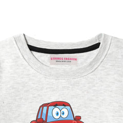 DIRTY CAR JUNIOR BOY OATMEAL COLOR TRACK SUIT