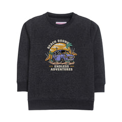 BEACH BOUND JUNIOR BOY CHARCOAL COLOR TRACK SUIT