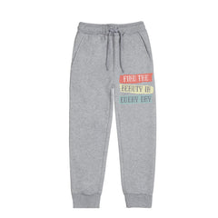 FIND THE BEAUTY JUNIOR GIRLS GREY HEADER COLOR TRACK SUIT