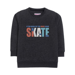 SKATE JUNIOR BOY CHARCOAL COLOR TRACK SUIT