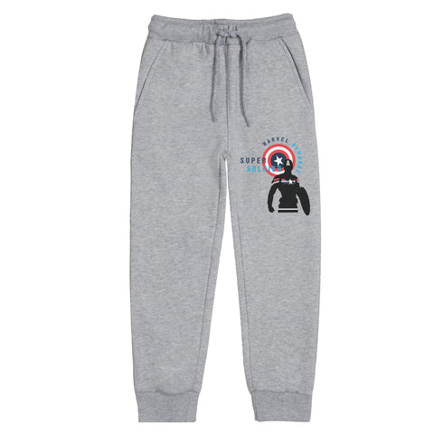 SUPER SOLDIER JUNIOR BOY GREY HEADER TRACK SUIT
