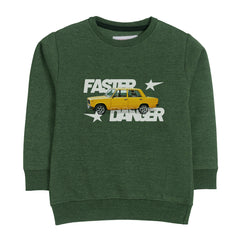 FASTER DANGER JUNIOR BOY ARMY COLOR TRACK SUIT