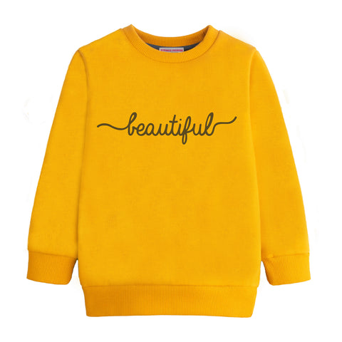 BEAUTIFUL ORANGE COLOR GIRLS Fleece TRACK SUIT