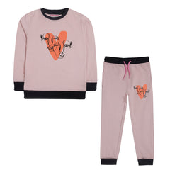 PINK COLOR GIRLS TRACK SUIT