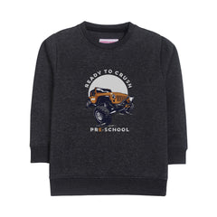 READY TO CRUSH JUNIOR BOY CHARCOAL COLOR TRACK SUIT