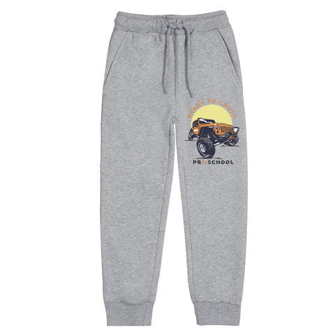 READY TO CRUSH JUNIOR BOY GREY HEADER TRACK SUIT