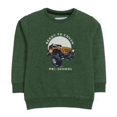 READY TO CRUSH JUNIOR BOY ARMY COLOR TRACK SUIT