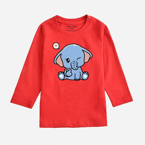 BABY ELEPHANT FEISTA GIRLS LONG SLEEVE T-SHIRT