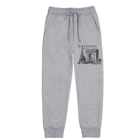 TREASURES JUNIOR BOY GREY HEADER TRACK SUIT