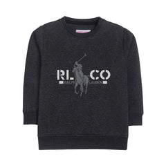 POLO JUNIOR BOY CHARCOAL COLOR TRACK SUIT