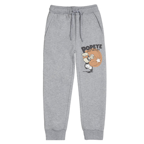 POPEYE JUNIOR BOY GREY HEADER TRACK SUIT