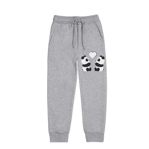 PANDA JUNIOR GIRLS GREY HEADER COLOR TRACK SUIT