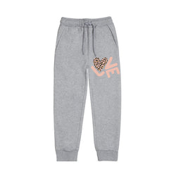LOVER JUNIOR GIRLS GREY HEADER COLOR TRACK SUIT
