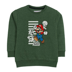 SUPER MARIO JUNIOR BOY ARMY COLOR TRACK SUIT
