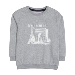 TREASURE GREY HEADER BOYS SWEAT-SHIRT