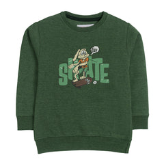 SKATE BUNNY SWEAT-SHIRT ARMY COLOR