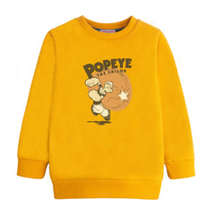 POPEYE JUNIOR BOY YELLOW HEADER COLOR TRACK SUIT