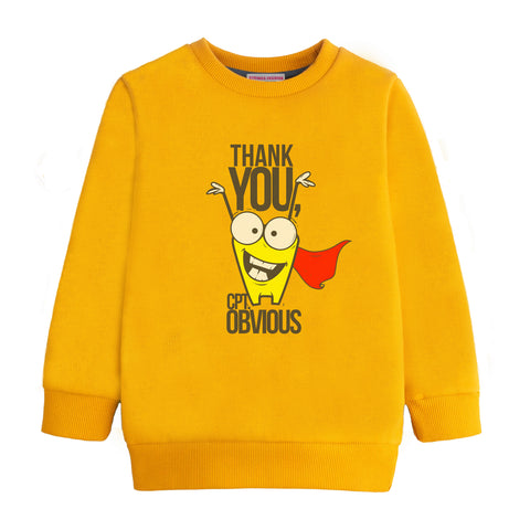 THANKS YOU JUNIOR BOY YELLOW HEADER COLOR TRACK SUIT