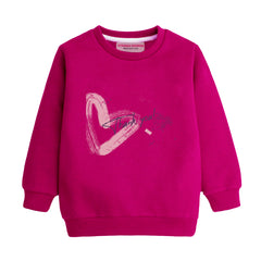 THANKS YOU RED GIRLS LONG SLEEVE SWEAT-SHIRT