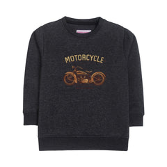 MOTORCYCLE JUNIOR BOY CHARCOAL COLOR TRACK SUIT