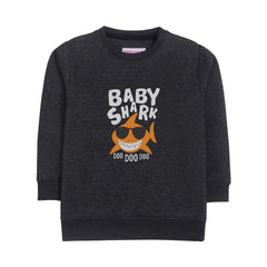 BABY SHARK JUNIOR BOY CHARCOAL COLOR TRACK SUIT