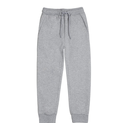 UNISEX GREY HEATHER FLEECE TROUSER