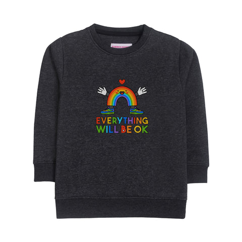 EVERYTHING CHARCOAL BOYS LONG SLEEVE SWEAT-SHIRT