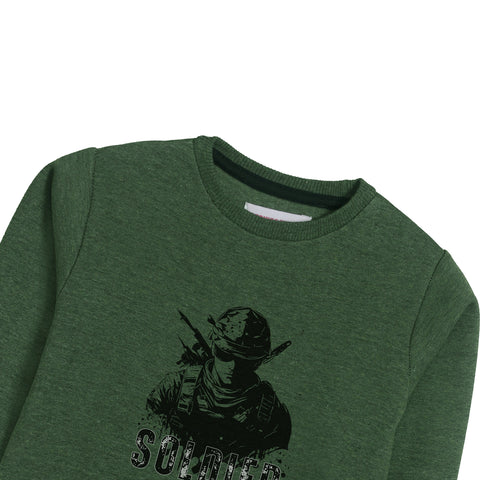 SOLDIER SWEAT-SHIRT ARMY COLOR