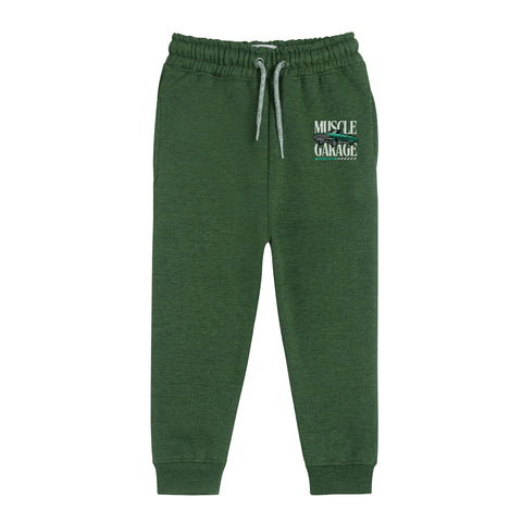 MUSCLE GARAGE JUNIOR BOY ARMY COLOR TRACK SUIT
