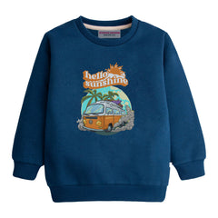 SUNSHINE NAVY BOYS LONG SLEEVE SWEAT-SHIRT
